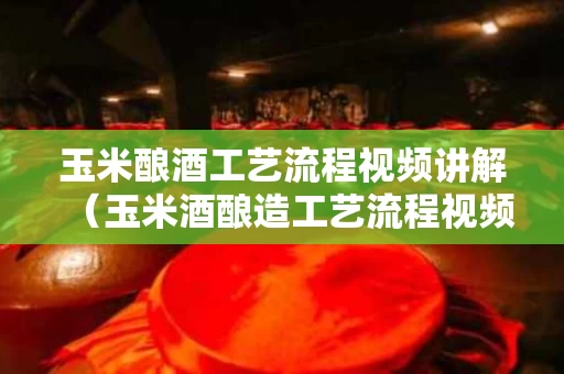 玉米酿酒工艺流程视频讲解（玉米酒酿造工艺流程视频）