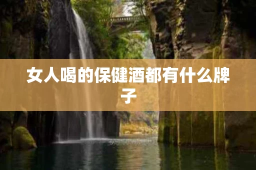 女人喝的保健酒都有什么牌子