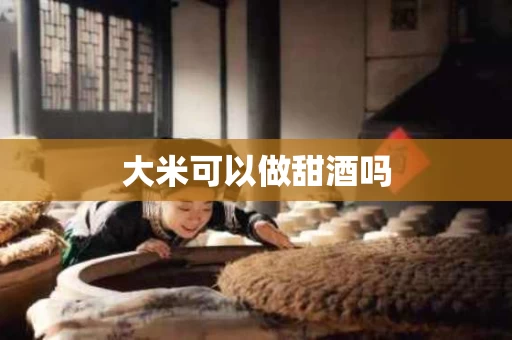 大米可以做甜酒吗