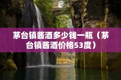 茅台镇酱酒多少钱一瓶（茅台镇酱酒价格53度）