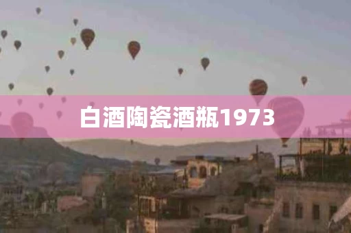 白酒陶瓷酒瓶1973