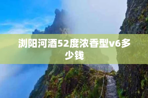 浏阳河酒52度浓香型v6多少钱