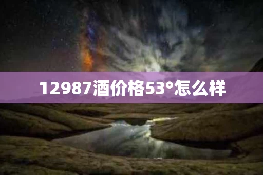 12987酒价格53°怎么样