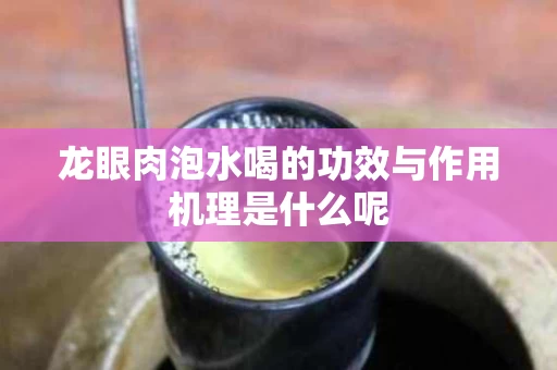 龙眼肉泡水喝的功效与作用机理是什么呢