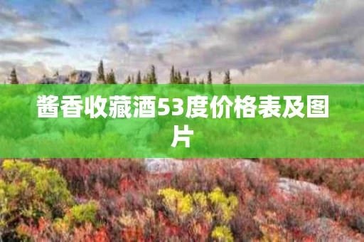 酱香收藏酒53度价格表及图片