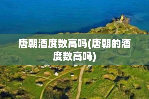 唐朝酒度数高吗(唐朝的酒度数高吗)