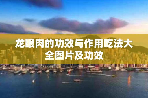 龙眼肉的功效与作用吃法大全图片及功效