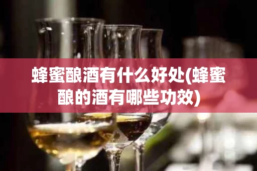蜂蜜酿酒有什么好处(蜂蜜酿的酒有哪些功效)