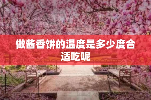 做酱香饼的温度是多少度合适吃呢