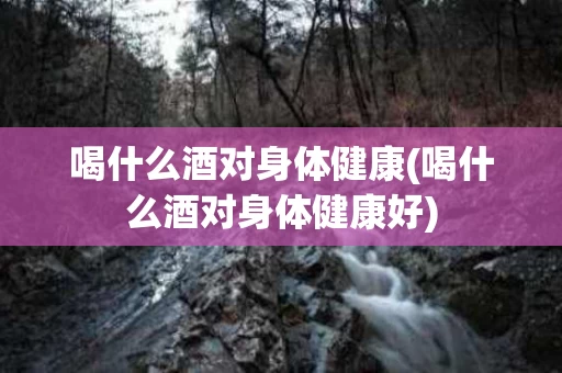 喝什么酒对身体健康(喝什么酒对身体健康好)
