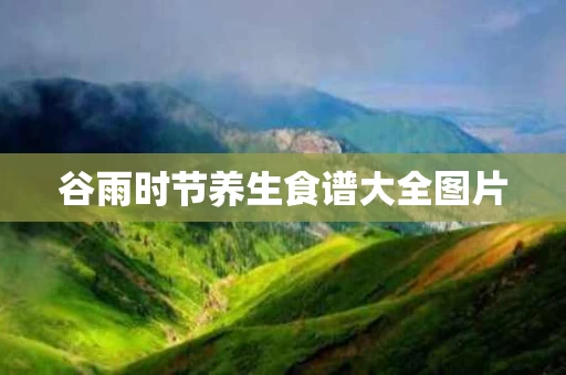 谷雨时节养生食谱大全图片