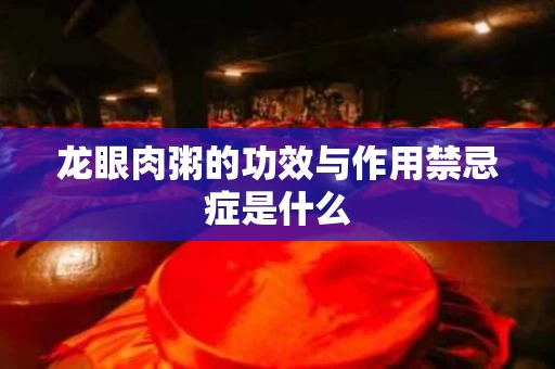 龙眼肉粥的功效与作用禁忌症是什么