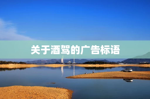 关于酒驾的广告标语