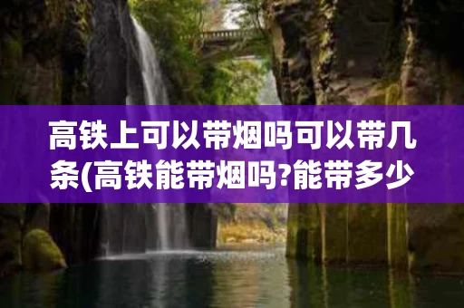 高铁上可以带烟吗可以带几条(高铁能带烟吗?能带多少)