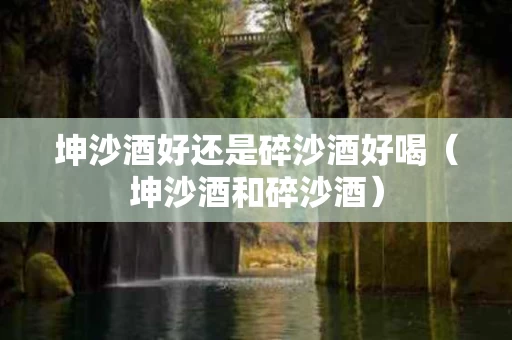 坤沙酒好还是碎沙酒好喝（坤沙酒和碎沙酒）
