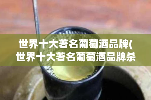 世界十大著名葡萄酒品牌(世界十大著名葡萄酒品牌杀死嘎呀)
