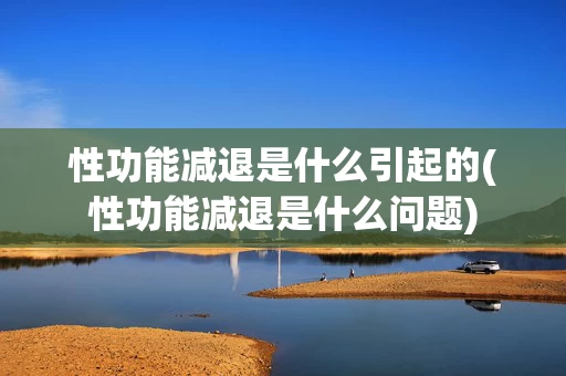 性功能减退是什么引起的(性功能减退是什么问题)