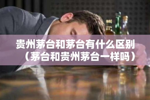 贵州茅台和茅台有什么区别（茅台和贵州茅台一样吗）