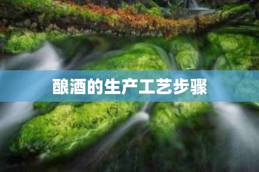 酿酒的生产工艺步骤