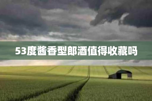 53度酱香型郎酒值得收藏吗