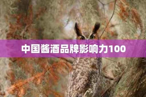 中国酱酒品牌影响力100