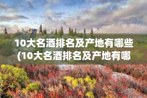 10大名酒排名及产地有哪些(10大名酒排名及产地有哪些呢)