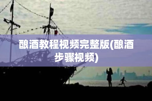 酿酒教程视频完整版(酿酒步骤视频)