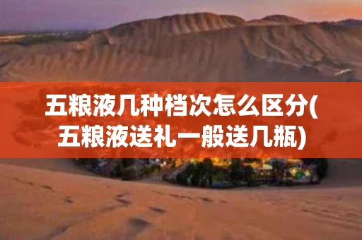 五粮液几种档次怎么区分(五粮液送礼一般送几瓶)
