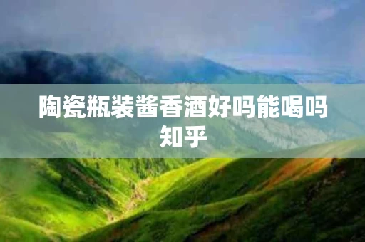 陶瓷瓶装酱香酒好吗能喝吗知乎