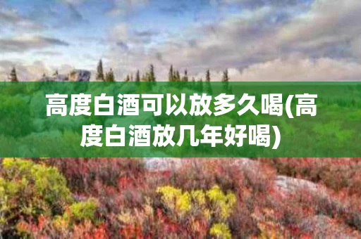 高度白酒可以放多久喝(高度白酒放几年好喝)