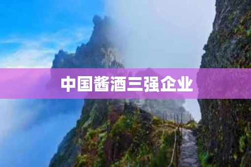 中国酱酒三强企业