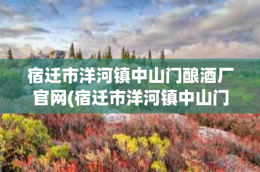 宿迁市洋河镇中山门酿酒厂官网(宿迁市洋河镇中山门酿酒厂荷花酒)