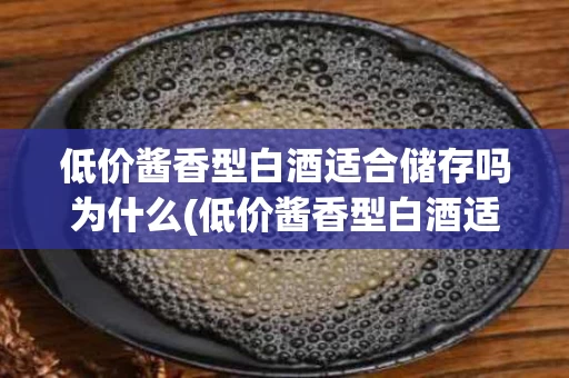 低价酱香型白酒适合储存吗为什么(低价酱香型白酒适合储存吗为什么不能喝)
