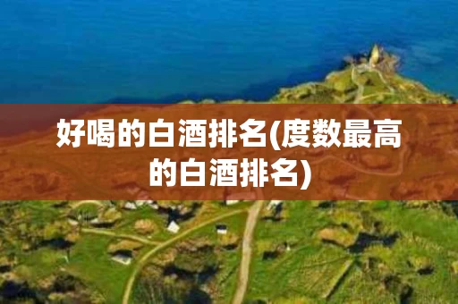 好喝的白酒排名(度数最高的白酒排名)