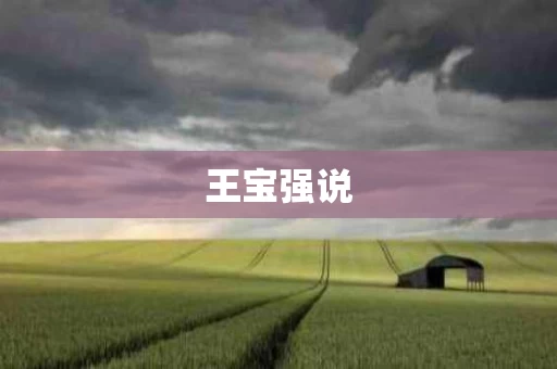 王宝强说
