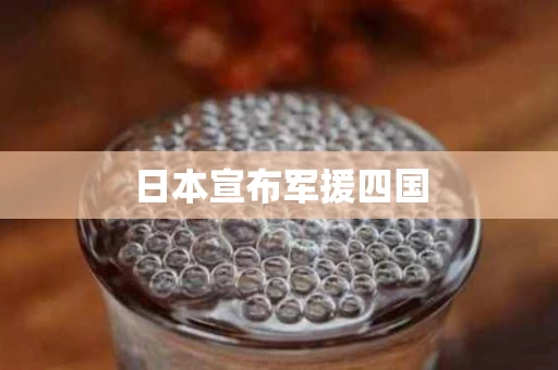 日本宣布军援四国