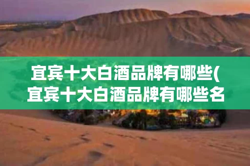 宜宾十大白酒品牌有哪些(宜宾十大白酒品牌有哪些名字)