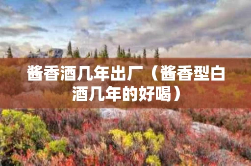 酱香酒几年出厂（酱香型白酒几年的好喝）