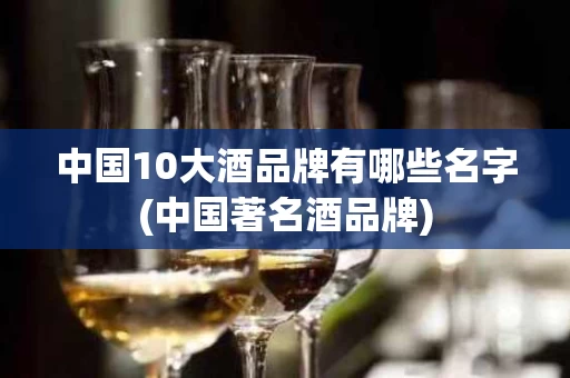 中国10大酒品牌有哪些名字(中国著名酒品牌)