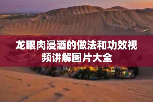 龙眼肉浸酒的做法和功效视频讲解图片大全