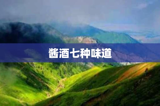 酱酒七种味道