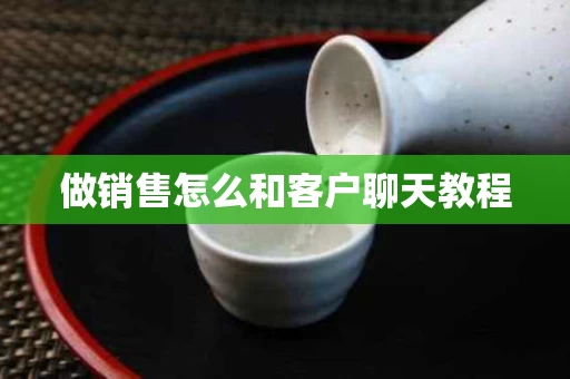 做销售怎么和客户聊天教程