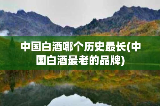 中国白酒哪个历史最长(中国白酒最老的品牌)