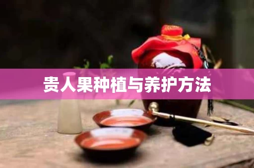 贵人果种植与养护方法