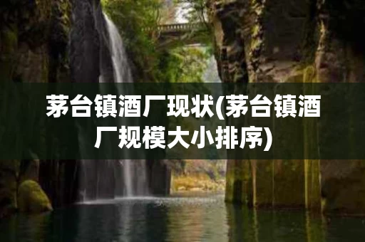 茅台镇酒厂现状(茅台镇酒厂规模大小排序)