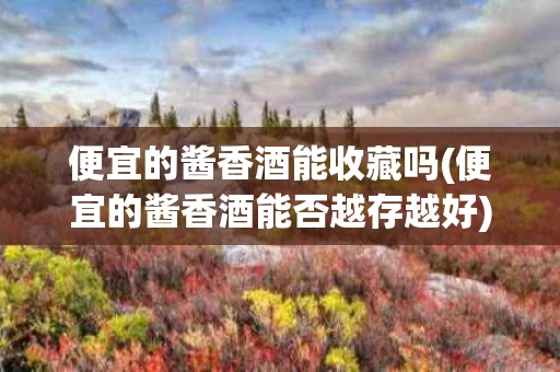 便宜的酱香酒能收藏吗(便宜的酱香酒能否越存越好)