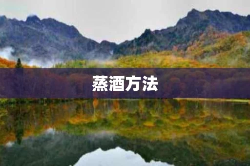 蒸酒方法