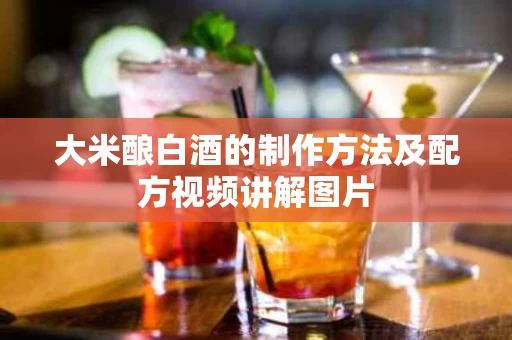 大米酿白酒的制作方法及配方视频讲解图片
