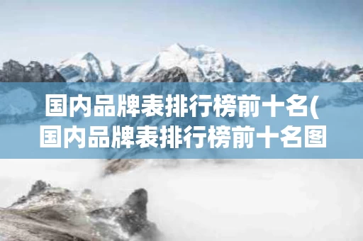 国内品牌表排行榜前十名(国内品牌表排行榜前十名图片)