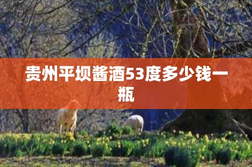 贵州平坝酱酒53度多少钱一瓶